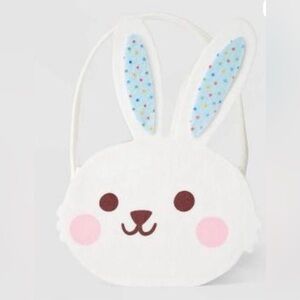 Target Novelty Felt Easter Basket White Bunny - Spritz™ Egg Hunt